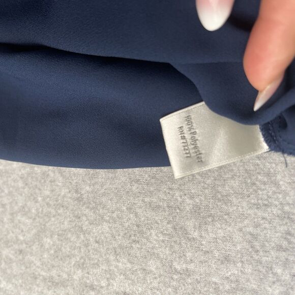 Disney Collection By LC Lauren Conrad Blouse Women Medium Minnie Mouse Polka Dot - Picture 7 of 13